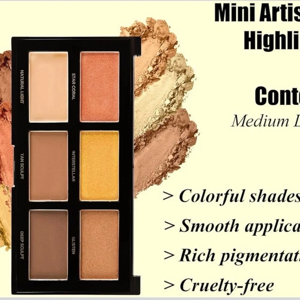 Brand New Profusion Cosmetics Highlight and Contour II Palette